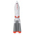 Металлическая модель Ракета Технопарк ROCKET-18SL-WHGY-WOD